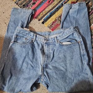 Levi's 550 Red Tag Classic Blue Denim Jeans